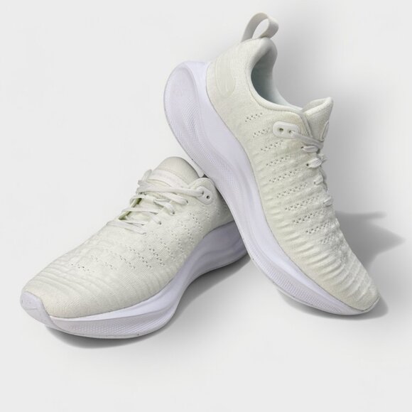 Nike React Infinity Run Flyknit 4 Wide Women’s 7 White FN0880-101 Running Shoe - Picture 6 of 13